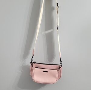 Elegant Pink Crossbody Bag